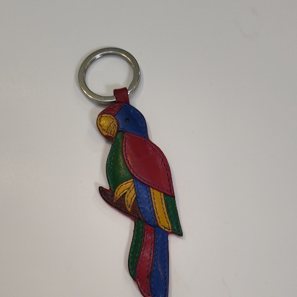 Colorful Parrot Keychain